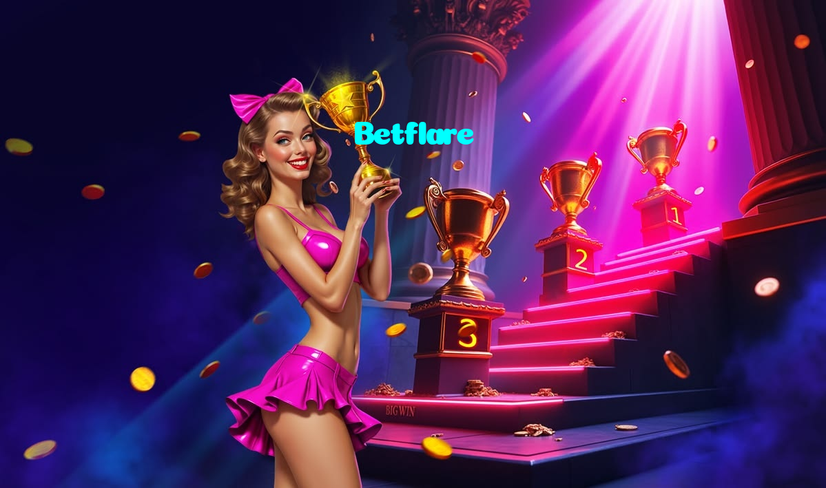 Betflare casino presented on mobile device in Pakistan with slots and live games